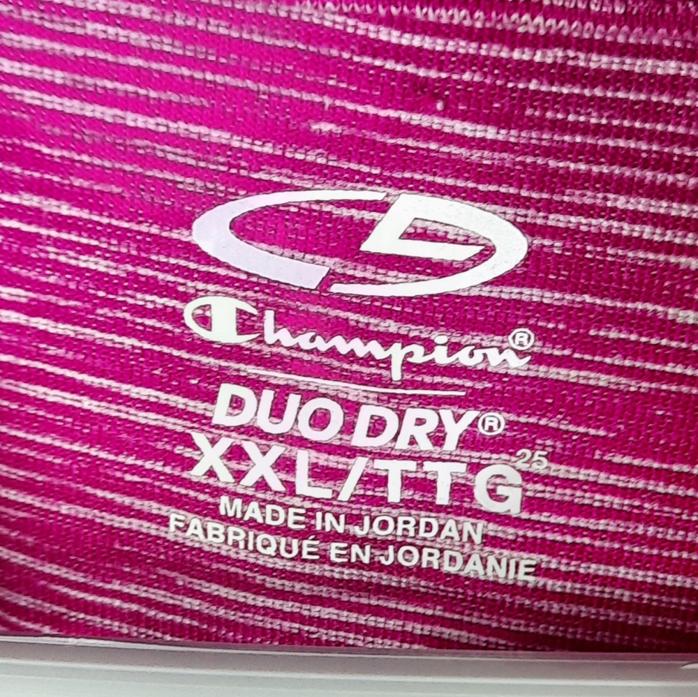 Champion C9 Womens Pull over Duo Dry Shirt Running Top Size XXL Purple - Picture 5 of 12